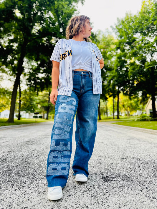 Custom Team Denim Jeans (Made To Order)