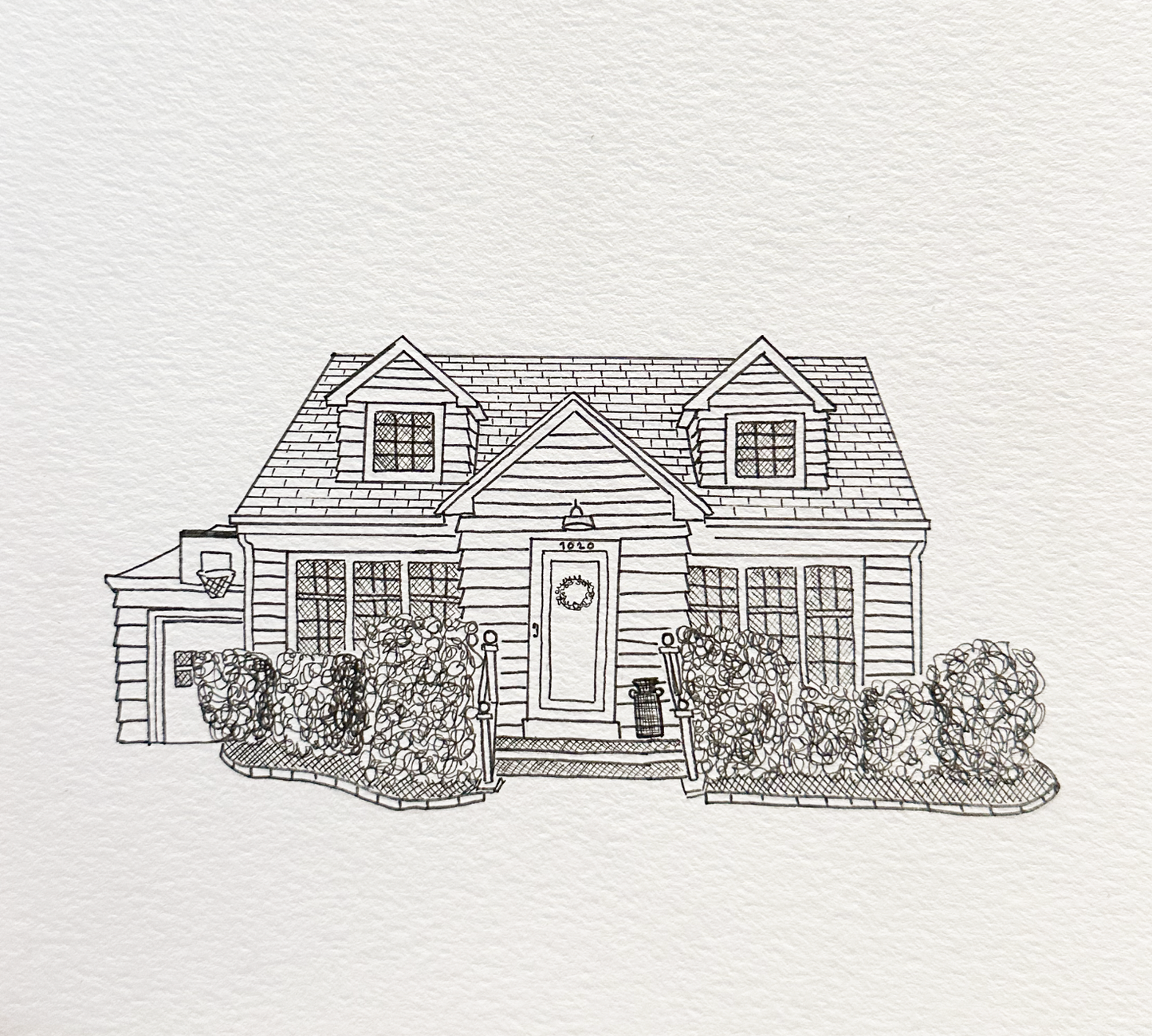 Custom Home Drawing
